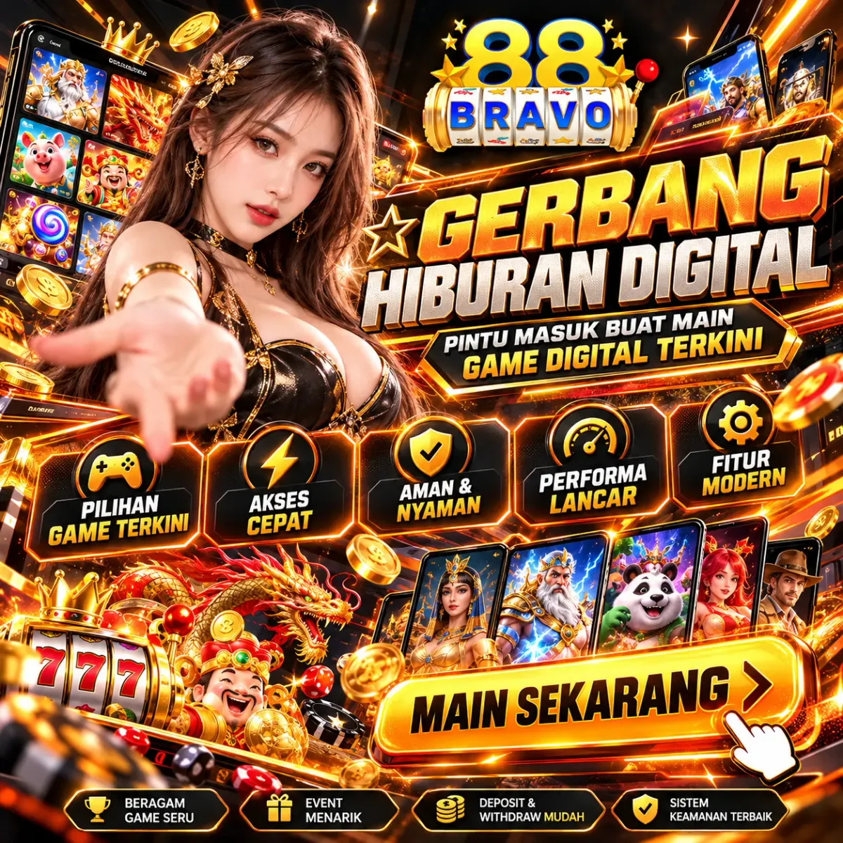 Banner sorotan Kenali BRAVO88 Sebelum Menjelajahi Game Digital — BRAVO88